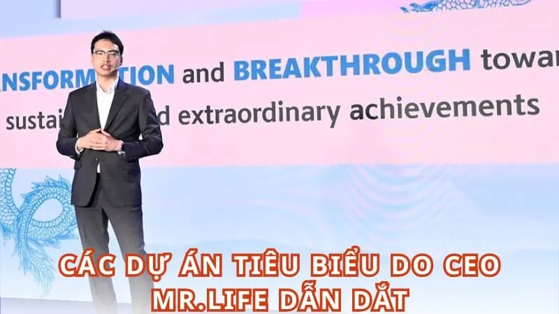 Các dự án tiêu biểu do CEO Mr.Life dẫn dắt